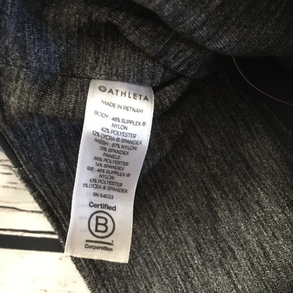 Athleta Jogger Pants Womens Size M Gray‎ Pockets  Stretch Heathered